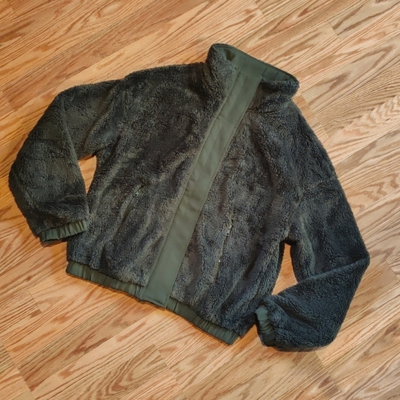 Green Fleece Jacket, NWOT - Picture 2 of 10